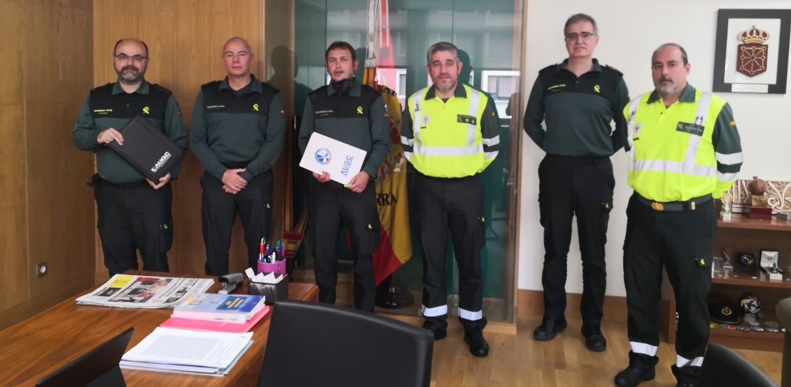 Reunión para tratar los problemas de los Guardias Civiles que prestan servicio dentro de la Comunidad Foral de Navarra bajo el mando de la presente Jefatura.