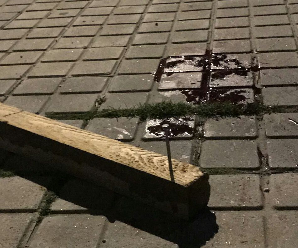 Objeto empleado en una agresión contra un Guardia Civil. Imagen de archivo.