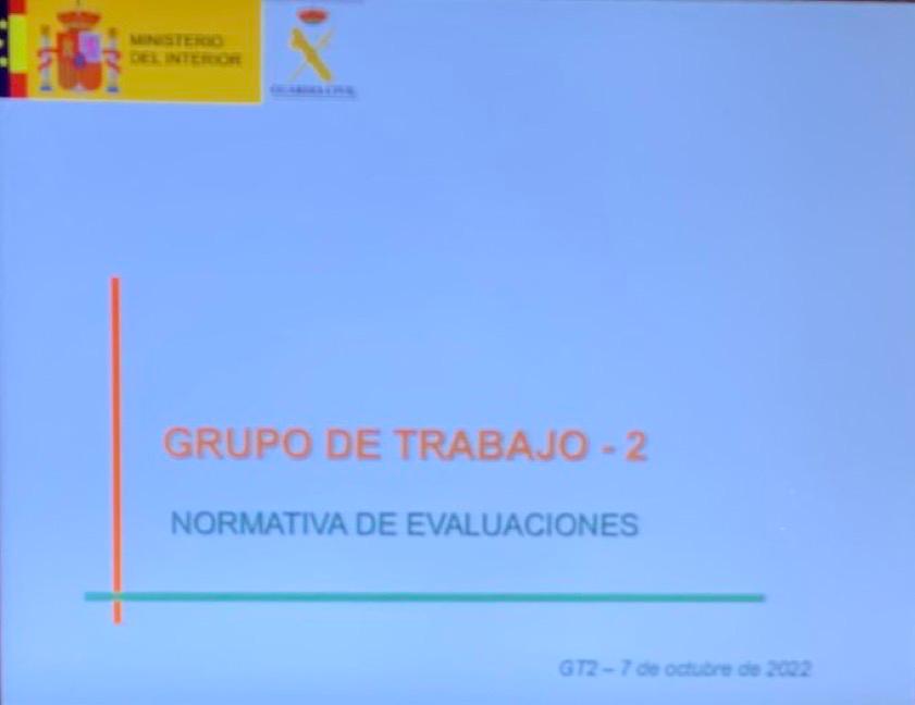 La Asociación Unificada de Guardias Civiles ha estado presente en el segundo Grupo de Trabajo sobre la "Normativa de Evaluaciones".