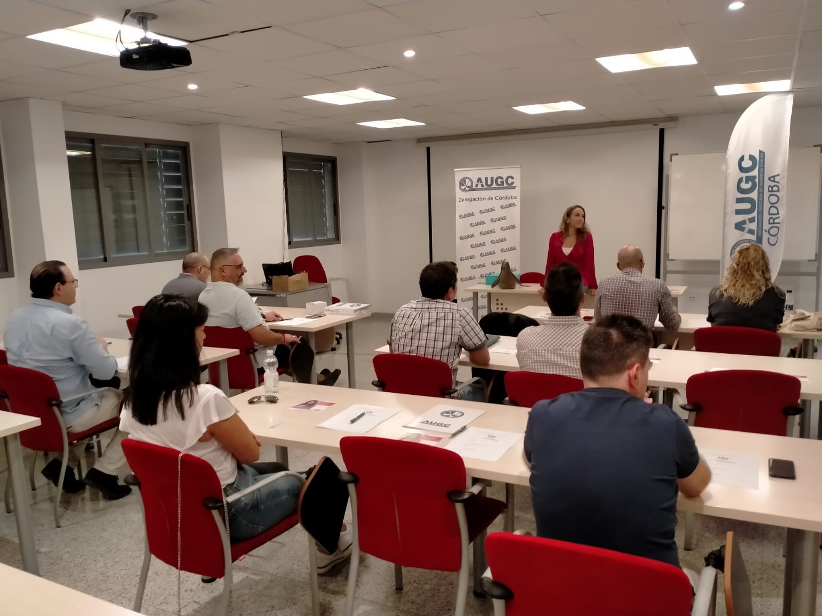 Fotografía durante la jornada formativa que ha tenido lugar en las instalaciones de FOREM, Córdoba. 