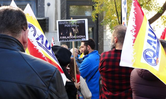 Una de las principales premisas de la manifestación. Fotografía: AUGC.