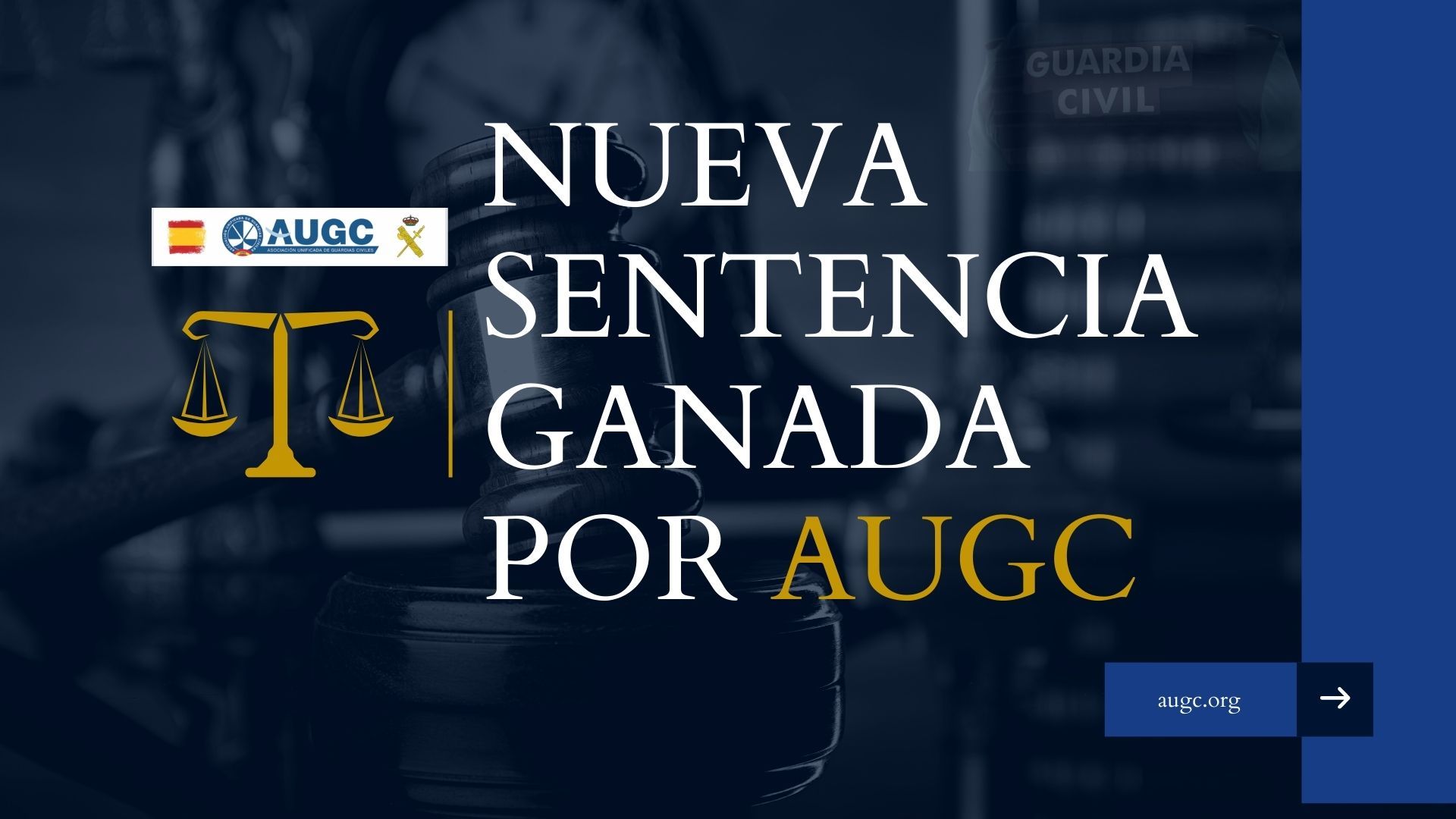 Nueva sentencia favorable para AUGC