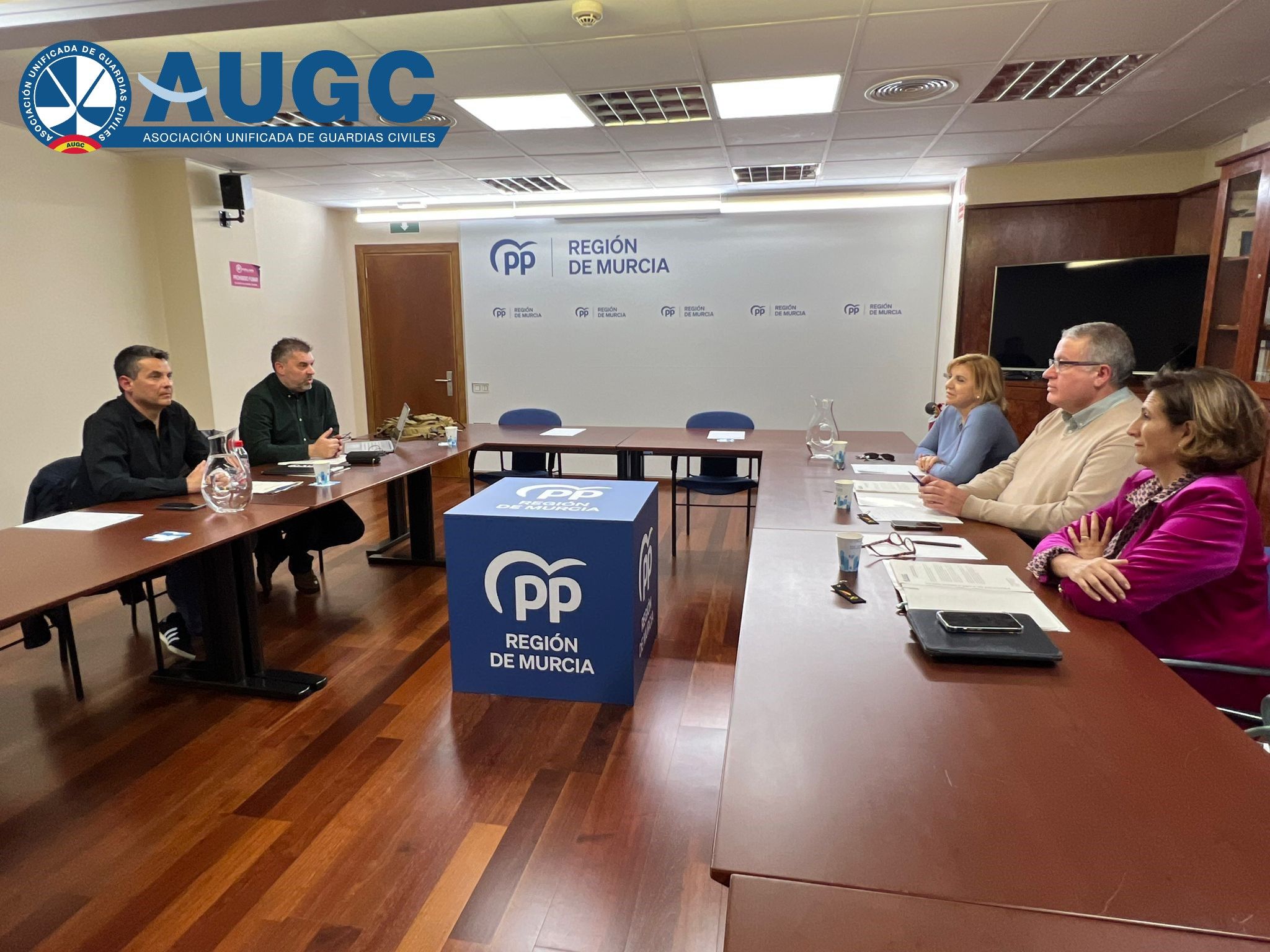 Reunión AUGC Murcia con Partido Popular.