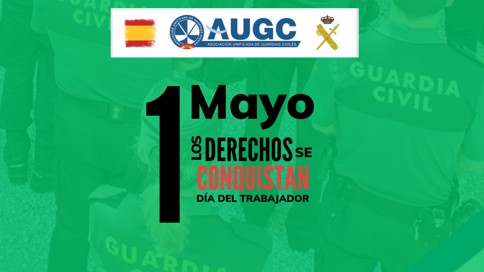 AUGC 1 de mayo Día del trabajador