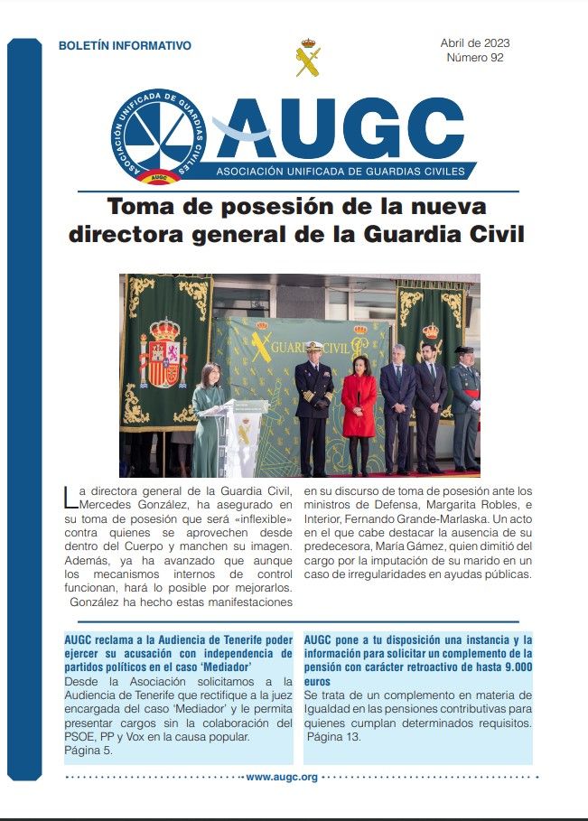 Boletín informativo de Abril de 2023.