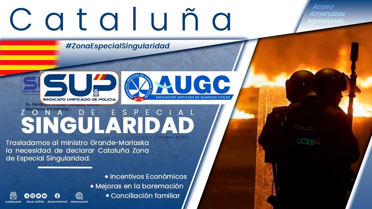 Concentración 9 de junio. Zona de Especial Singularidad Cataluña.