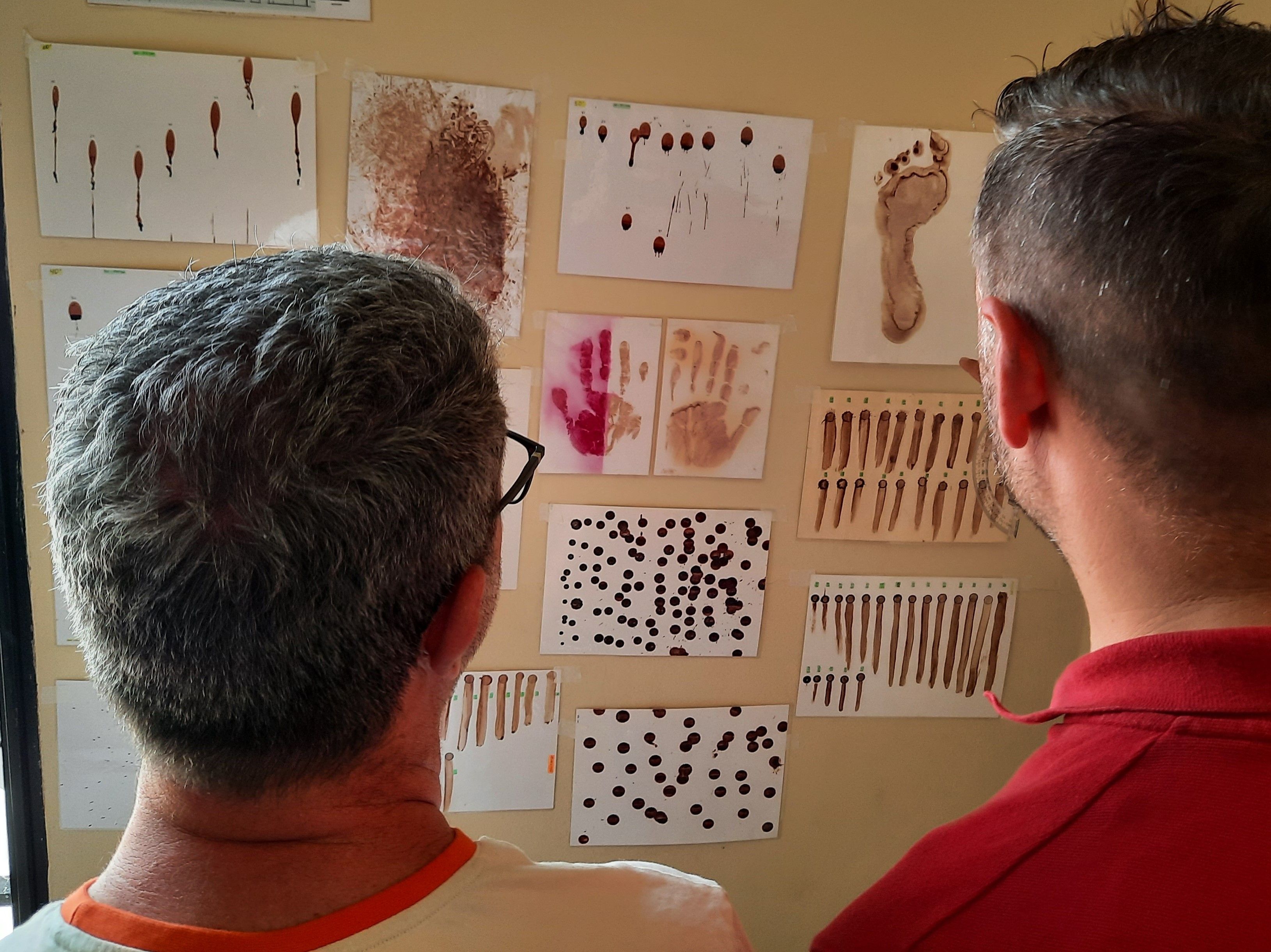 AUGC forma a guardias civiles en Córdoba sobre análisis de manchas de sangre en la escena del crimen