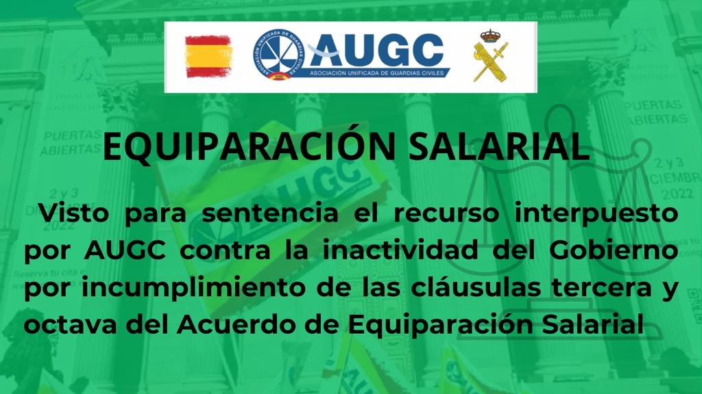 Acuerdo de Equiparación Salarial.