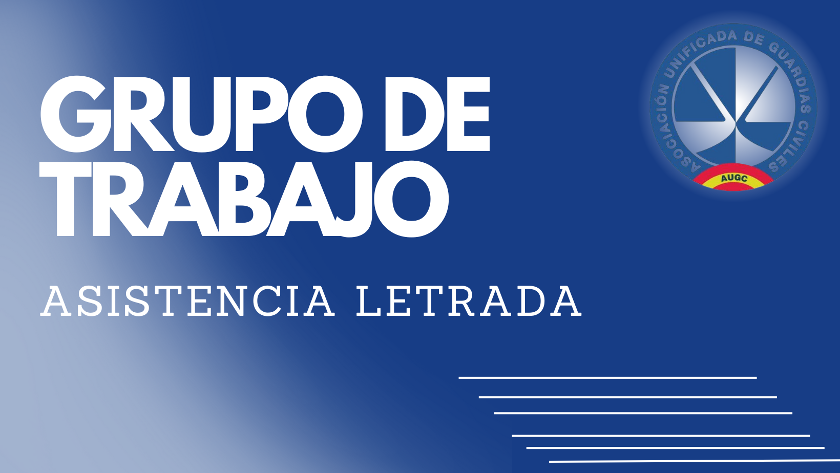 Grupo de trabajo Asistencia letrada