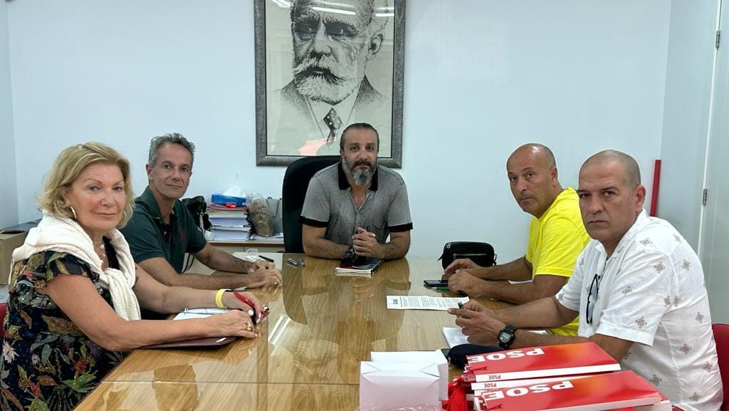 Reunión AUGC Ceuta y PSOE 