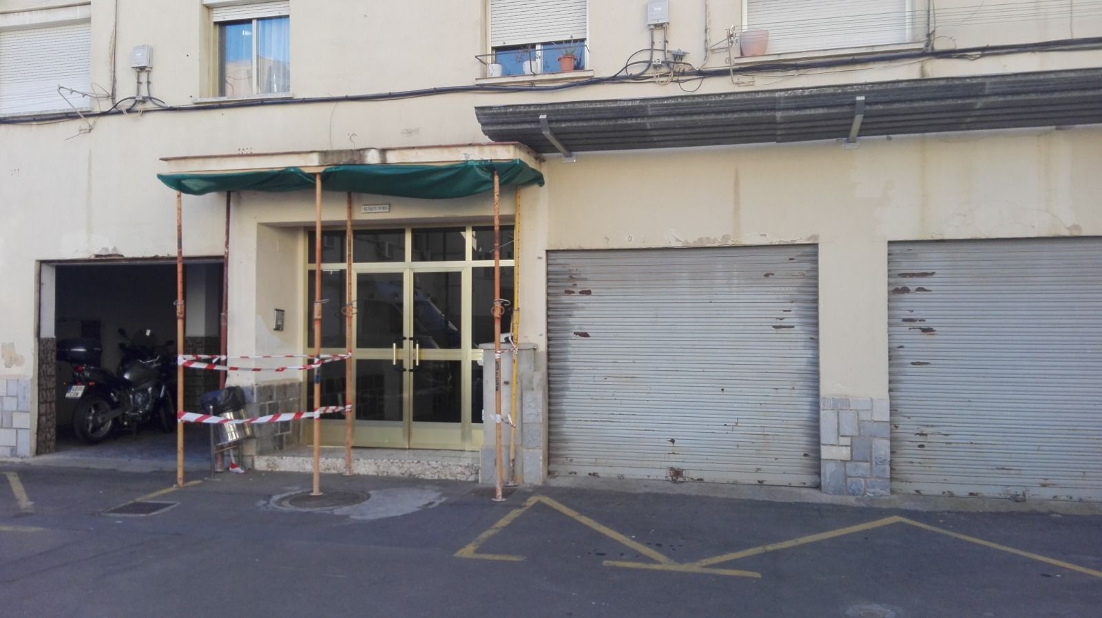 Cuartel de Cartagena en ruinas.